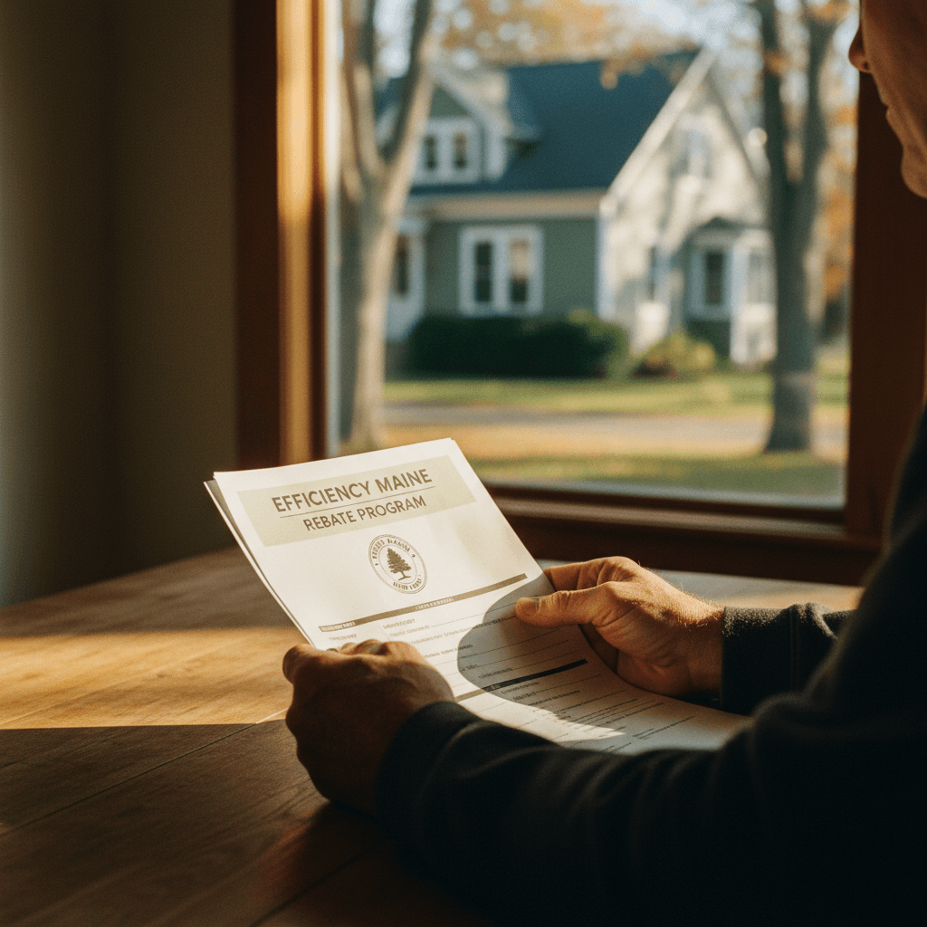 Efficiency Maine rebate documentation